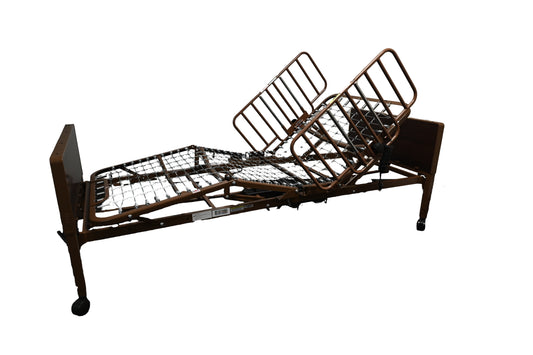Full Electric Hospital Bed for Home Care with Innerspring Mattress | E0297