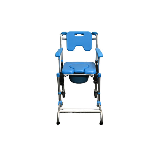 Commode Chair Aluminum | E0163