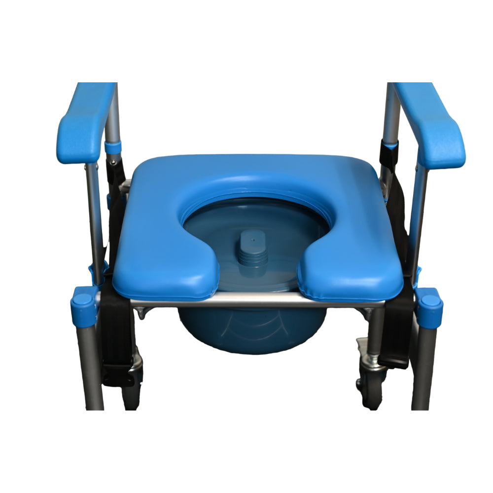 Commode Chair Aluminum | E0163